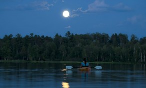 Moonlight Canoeing Down the Provo River for 1 Person ($39 Value)